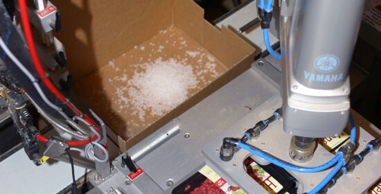 Dry ice secures an unbroken cold chain in packaging
